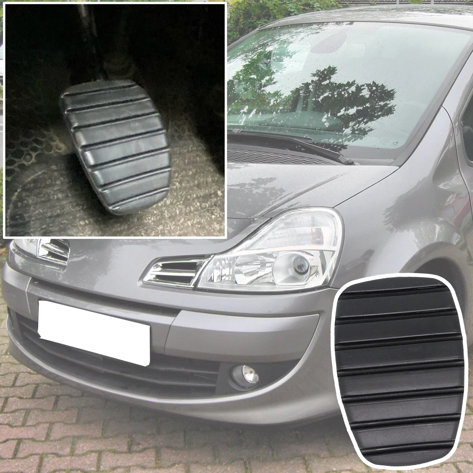 

Brake Clutch Foot Pedal Pad Cover Replacement 7700428354 For Renault Grand Modus 2012 2011 2010 2009 2008 2007 2006 2005 2004