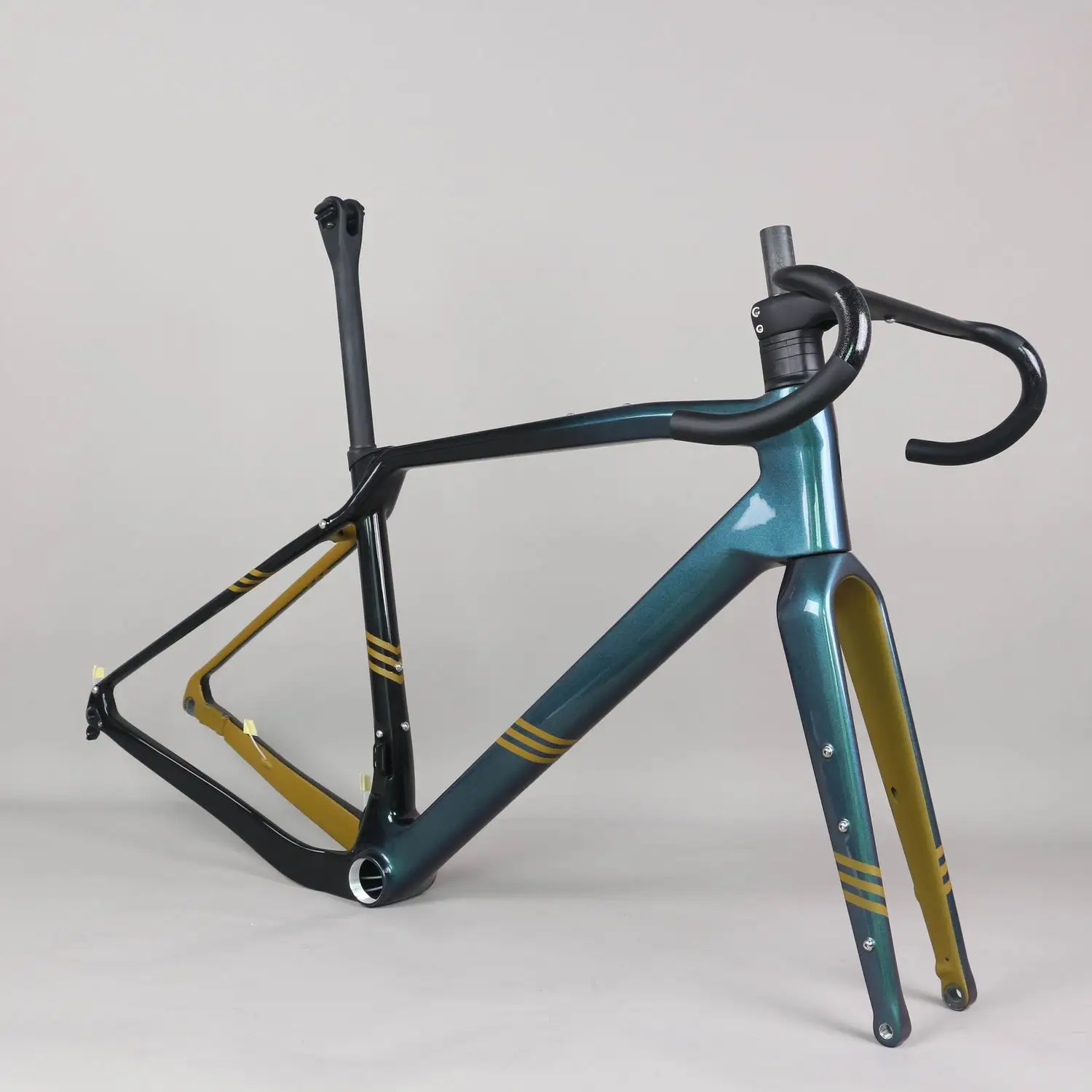 Seraph Custom Paint frame , Chaemeleon Carbon Gravel  Bike Frame, Super Light frame ,  T1000 Gravel Bike Frame, GR047