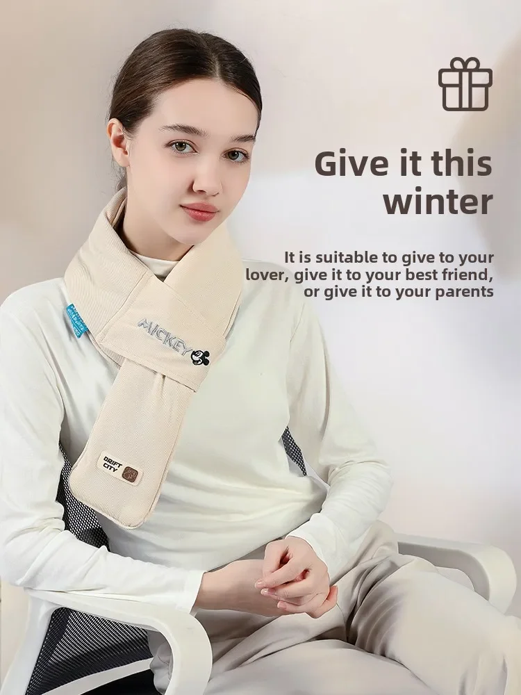 Electric heating scarf neck protection hot compress heating scarf cold protection neck protection artifact autumn and winter