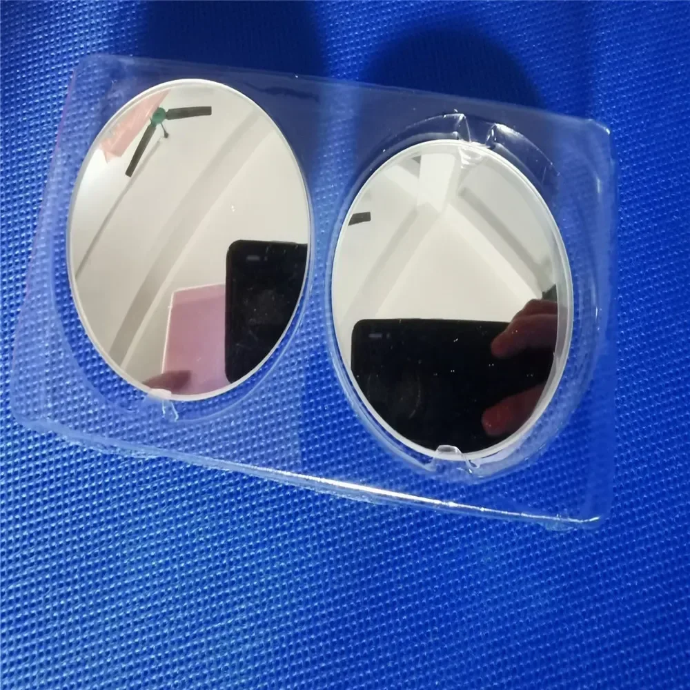 1/2PCS Rimless HD Blind Spot Mirror 360° Adjustable Convex Car Rearview for Reverse Wide Angle Parking Safety Aid