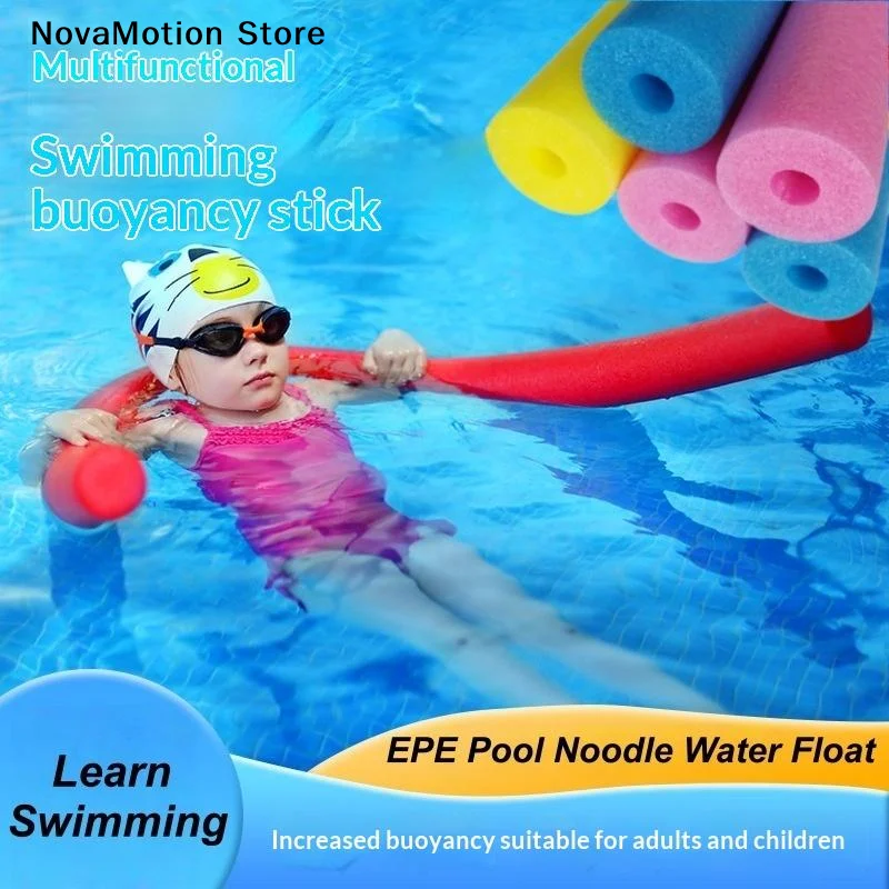 1Pcs Colorful Hollow Foam Pool Swim Noodles High Buoyancy Soft Texture For Family Pool Games Summer Water Fun Kids And Adults