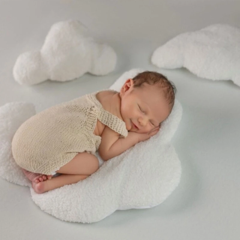 Baby Photography Props Cloud Posing Pillow Photo Decor Month Shower Party Supply