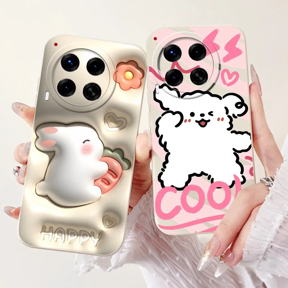 For Tecno Camon 30 Case Camon 30 Premier Shockproof Cover Cute Cartoon Soft Silicone Back Cover For Tecno Camon 30 5G 2024 Funda