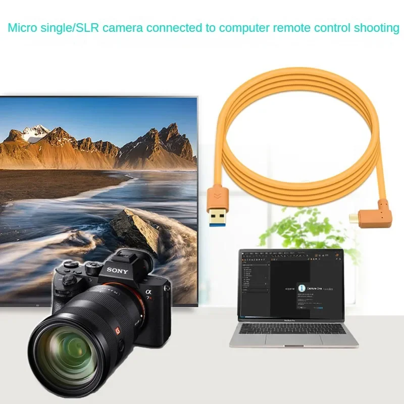 Geeignet für Sony Micro Camera Online Shooting Datenkabel Sony A7m3 A7RM4A High Speed Typ-C-Verlängerung