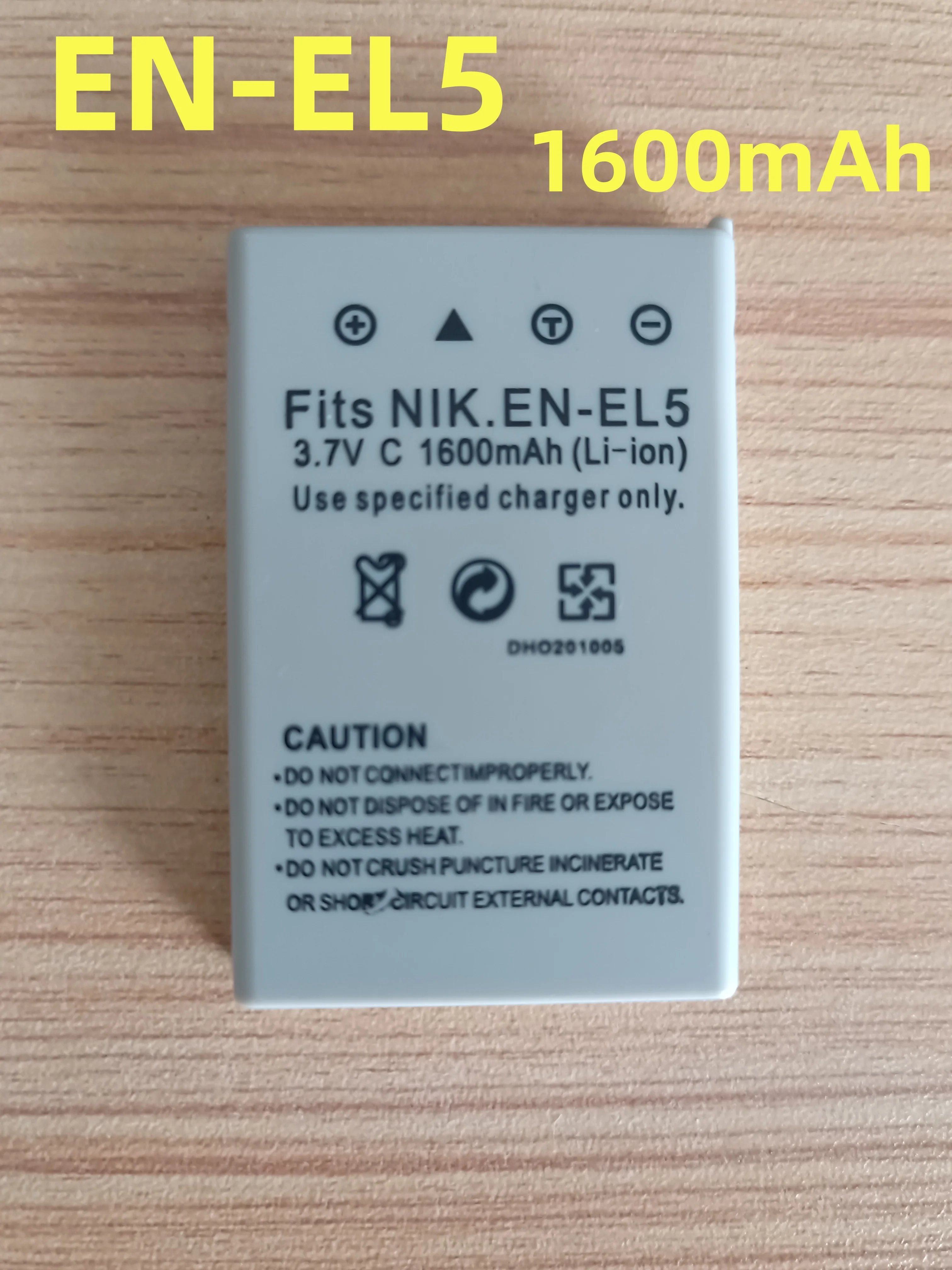 

1600mAh EN-EL5 ENEL5 EN EL5 Camera Battery or Charger For NIKON Coolpix 3700 4200 5200 5900 P80 P90 P100 P5 Camera Battery