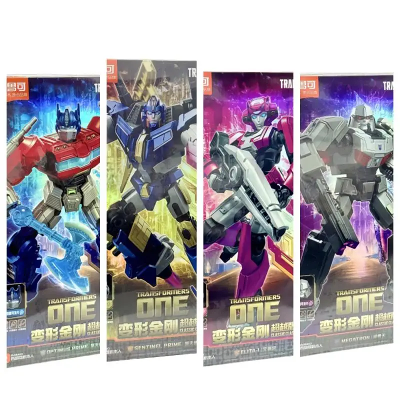 New Classic Brook Transformers One Movie Optimus Prime Megatron Alita Royal Enemy Cartoon Anime Assembly Model Toy Birthday Gift