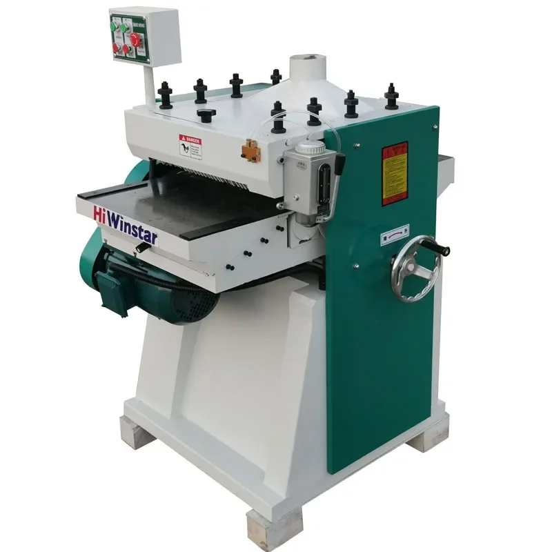 MB206 Woodworking Heavy Duty 600mm Helical Cutter Head Double Side Planer Thicknesser Wood Planer Machine