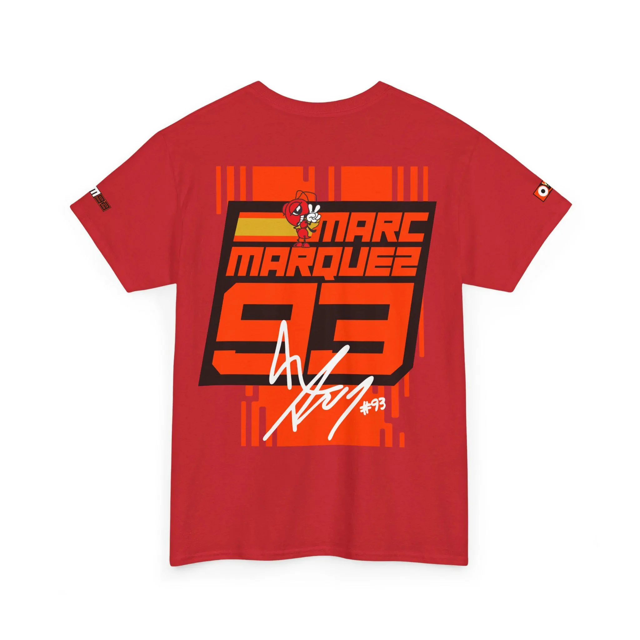 

2025 Marc Márquez Summer New Motorcycle No. 93 Casual Cycling Clothing For Men And Women Loose Breathable And Quick Drying Tee
