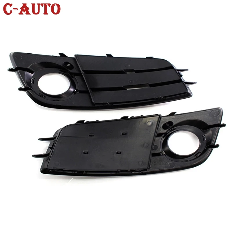

Car Left Right Front Grille Fog Light Grille Lamp Cover HONEYCOMB For Audi A4 B8 S-Lines S4 2008 2009 2010 2011 2012 car-styling