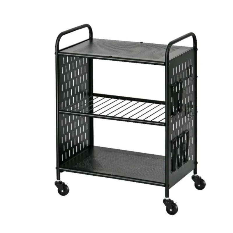 

Computer host bracket Chassis rack Game console Storage rack E-sports hole board trolley