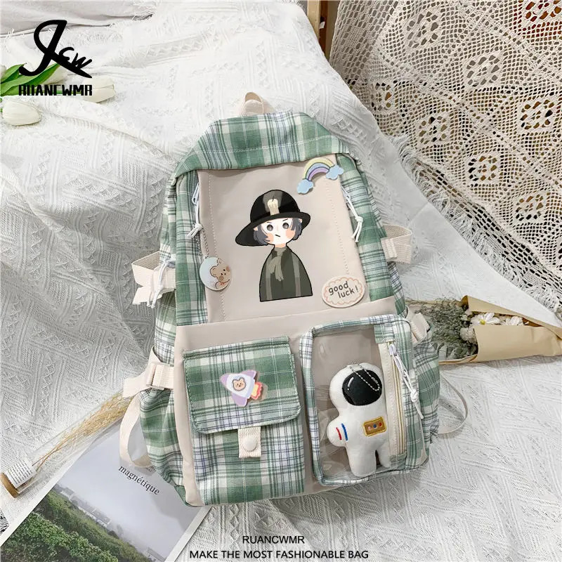 Anime Game Identity V Norton Campbell Joseph Aesop Carl Helena Adams Eli Clark School Backpack Student Bag for Kids Teenagers 3