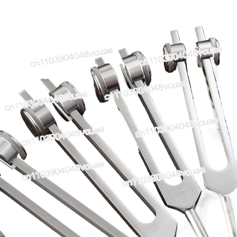 

Tuning Fork Set 8 Packs Treble Silver Tuning Fork Sound Therapy Healing Relaxation Decompression Improvement Focus