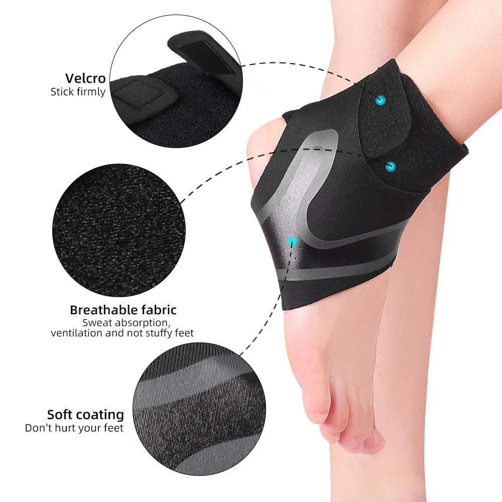 1PC Sport Ankle Support Elastic High Protect Ankle Stabilizer Tendon Pain Relief Foot Sprain Running Basketball Ankle Brace