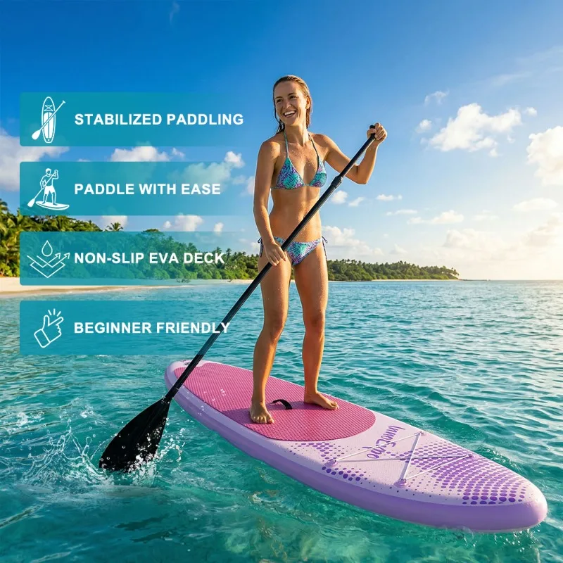 InnoExpo Dropshipping Wholesale 11' Stand Up Paddle Board Wholesale Surfing Inflatable Board Surfboard Paddleboard SUP