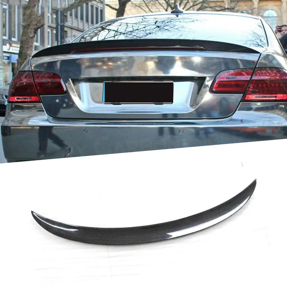 

Carbon Fiber Rear Spoiler Boot Wings For BMW 3 Series E92 328i 335i M3 / M Sport Spoiler 2006-2012 FRP Spoiler