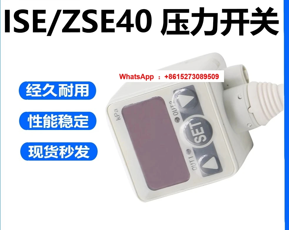 Pressostato Digitale Smc ZSE40-01-22L-M/ISE40-01-62L-M/ZSE40F-W1