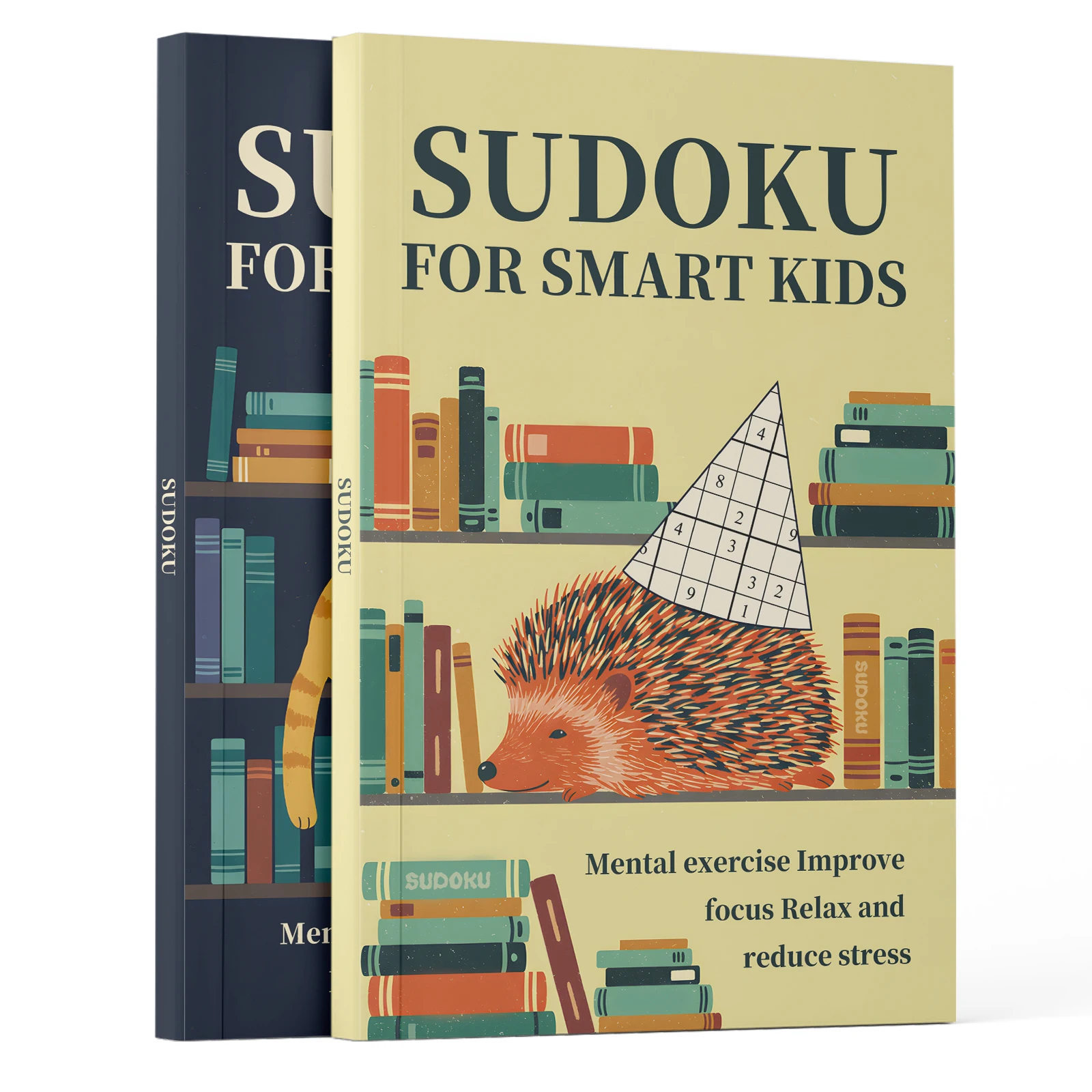Kids Early Education Sudoku Puzzle Book, Brain Teaser Logic Game Workbook, Number Reasoning Training Book for Toddlers