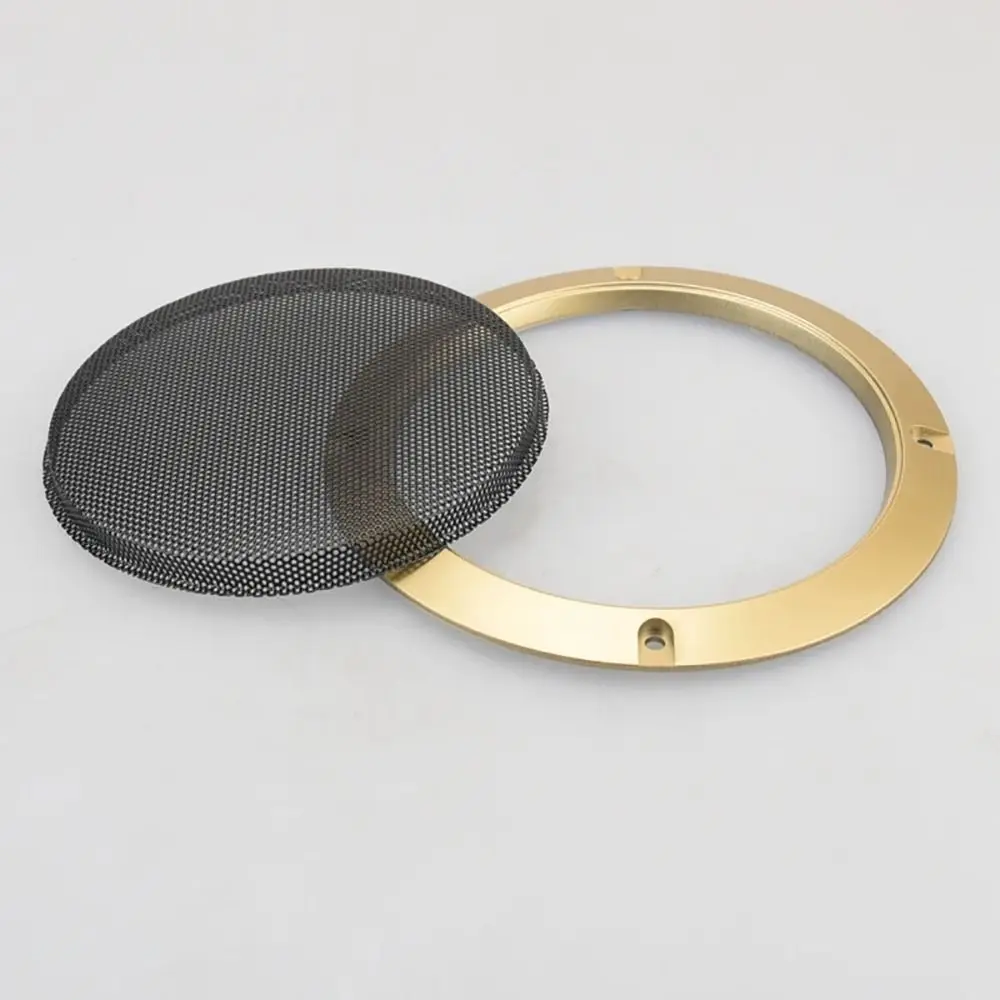 

1Pcs 2/3/4/5/6.5/8/10 inch Speaker Net Cover Metal Iron Wire Grilles High-grade Speakers Plastic Frame Enclosure Decorative Mesh