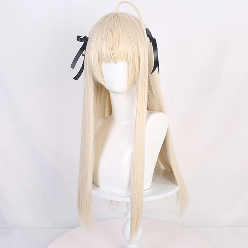 

Anime Yosuga No Sora Kasugano Sora Cosplay Wig Girl Golden Long Hair Heat Resistant Synthetic Wigs Halloween Carnival Prop