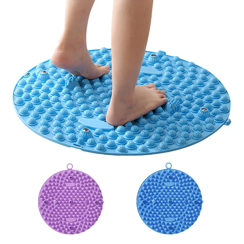 

Foot Massage Mat Acupressure Mat Foot Reflexology Walking Toe Plate Magnetic Therapy Acupressure Disc Pressure Point Pads Board