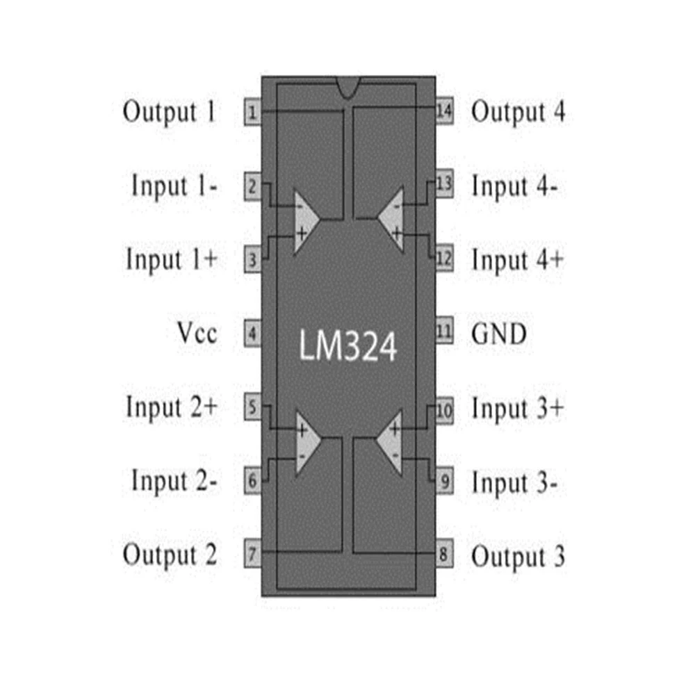 10Pcs LM393P LM393DR LM386MX LM358P LM358DR LM339N LM339DR LM324N LM324DR LM293P LM2902N LM2901N LM258P LM224N LM317T DIP/SOP