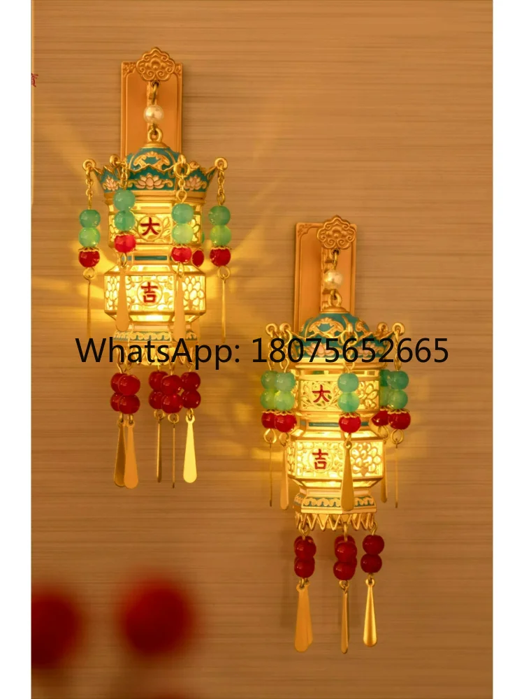 Forbidden city palace lantern refrigerator magnet lantern luminous museum cultural and creative gift beijing souvenir