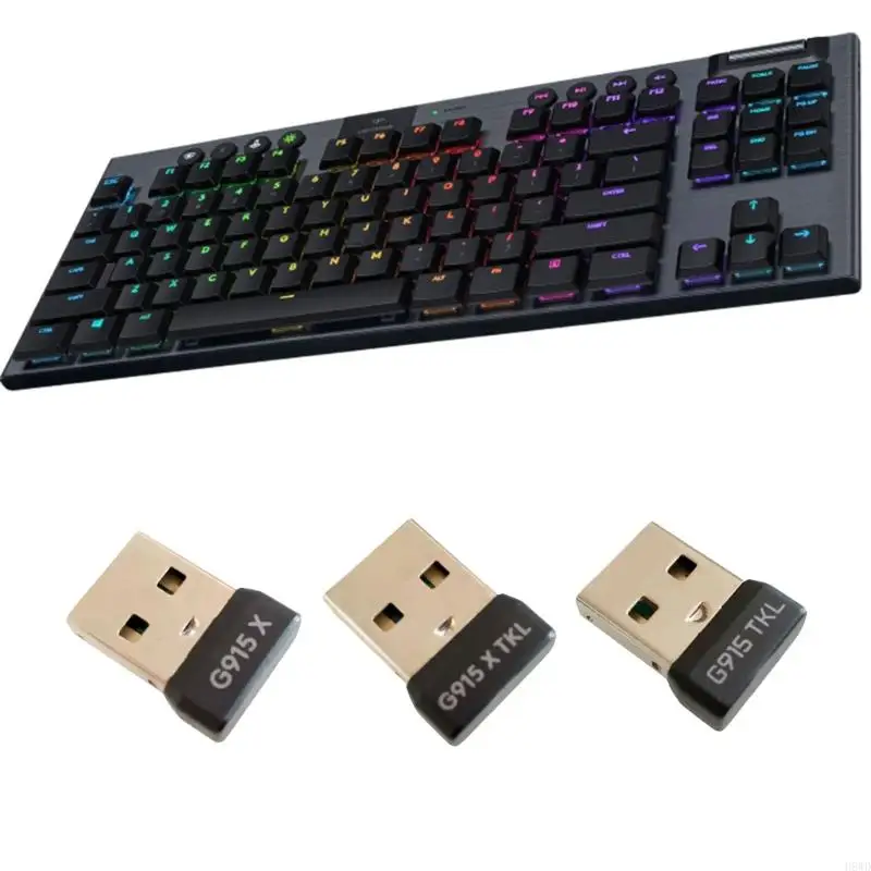 

Universal USB Adapter For G915 TKL/G915X TKL/G915X Gaming Keyboards Receiver H8WD