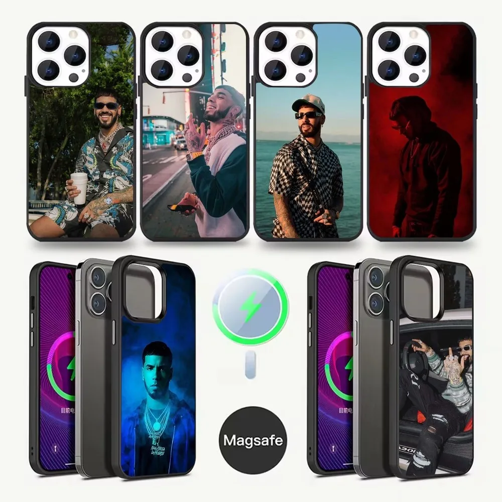 

Rapper A-Anuel AA Real Phone Case For iPhone 16,15,14,13,12,11,Pro,Max,Plus,Mini,Magsafe,Magnetic Wireless Charging Case