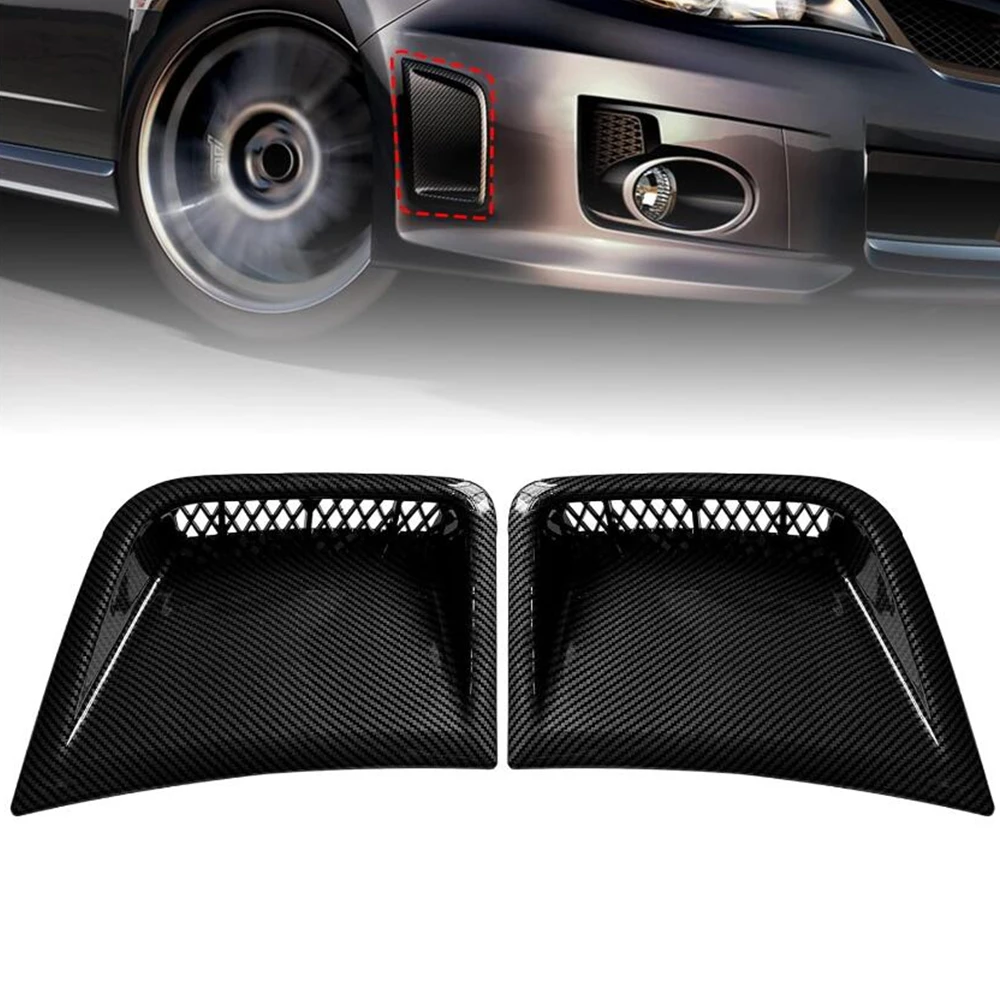 

Car Bumper Corner Cover 2008-2014 for Subaru Impreza WRX STi Carbon Fiber Left & Right NEW 57739FG010 57739FG020