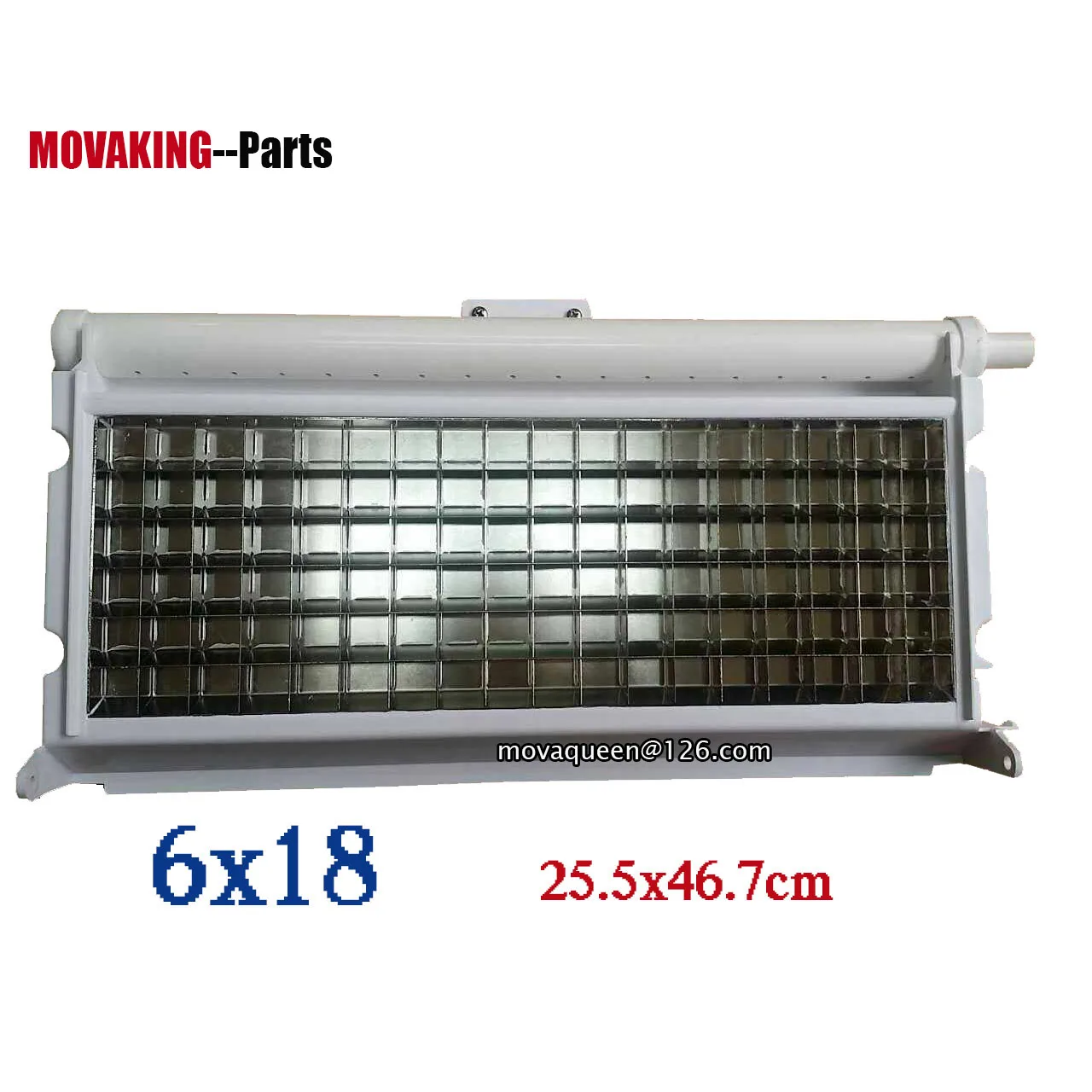 Ice Maker Parts 108 6X18 Universal Evaporator Ice Tray Ice Mold For Ice Making Machine