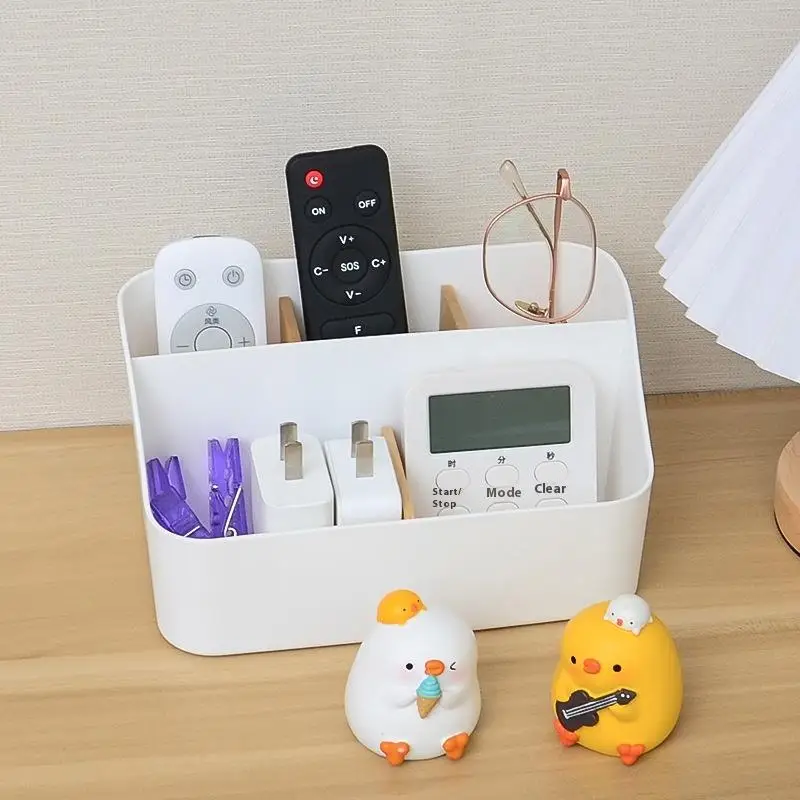 Plastic Multi-grid Desktop Storage Box, Cosmetic Storage Box, Office Organizer, Partition Storage Box For Office And Living Room