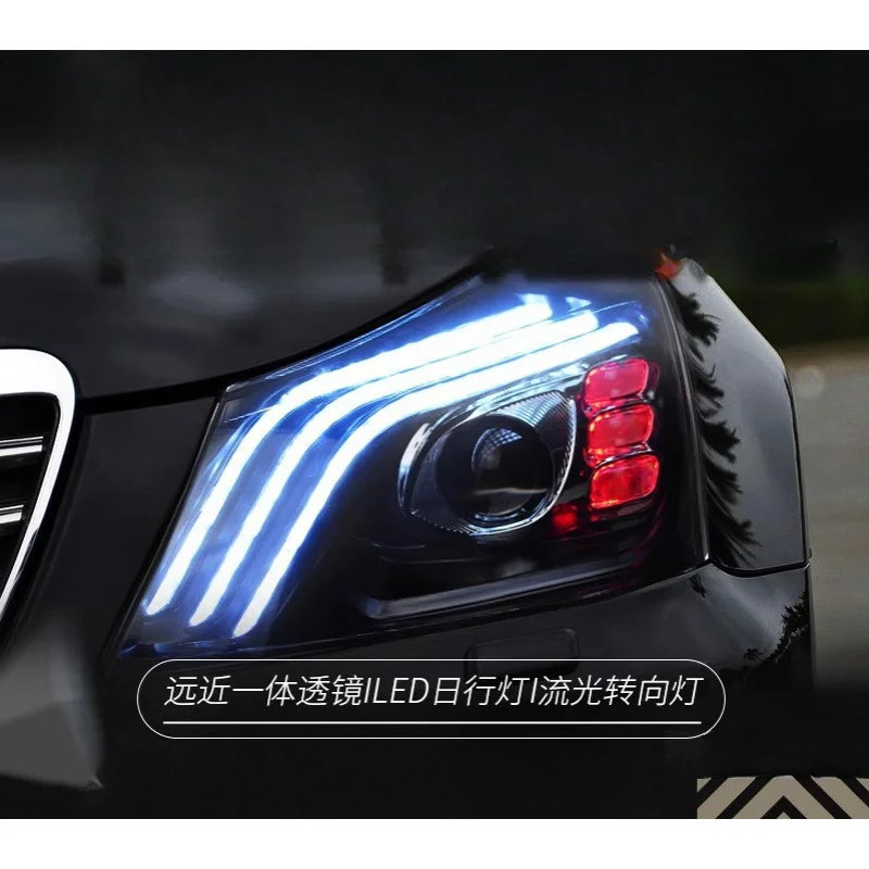 

Applicable for Toyota Crown 13th 10-12 Generation Headlight Assembly 13.5th Generation Modified LED Daytime Running Lights Flowi