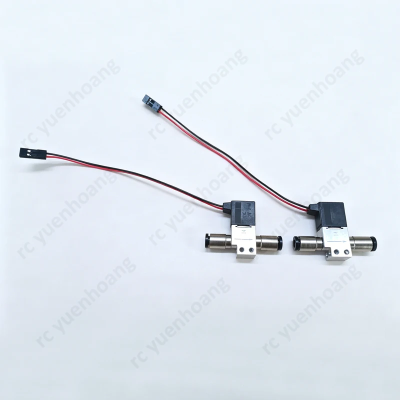 2PCS DIY Turbojet Engine GR180 DC 6V Electromagnetic Connector Ignition/Oil Connecting Brake 1000ml/min Engine Solenoid Piston