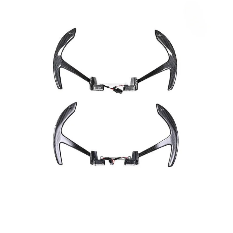 Suitable for Alfa Romeo Stelvio Fiber Car Steering Wheel Dry Carbon Paddle Shifters Modification Parts