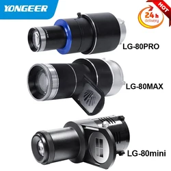 YONGEER LG-80 Bowens Mount Focalize Conical Snoots Photo Optical Condenser Art Special Effects Shaped Beam Light Cylinder Lens