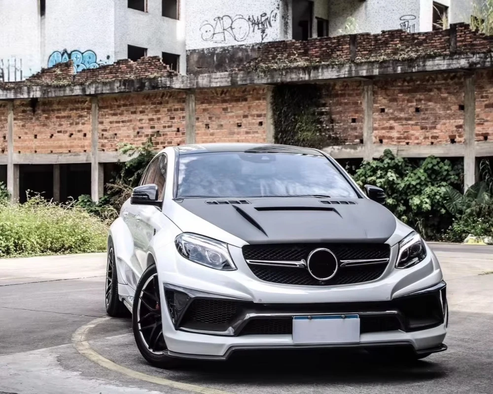 LUMA Style Body Kit for  GLE Coupe 450 500 43/63 Hood Front and Rear Bumper Fender Side Skirt Spooler