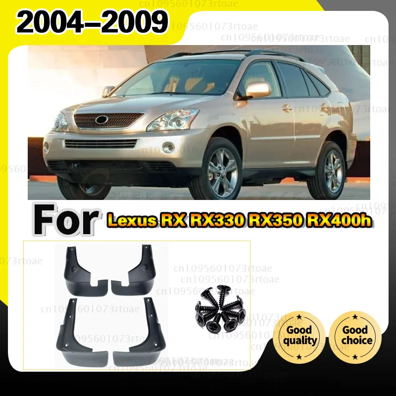 Car Mudguard for Lexus RX RX330 RX350 RX400h XU30 2003-2008 Fender Mud Guard Flap Splash Mudguard 2004 2005 2006 2007