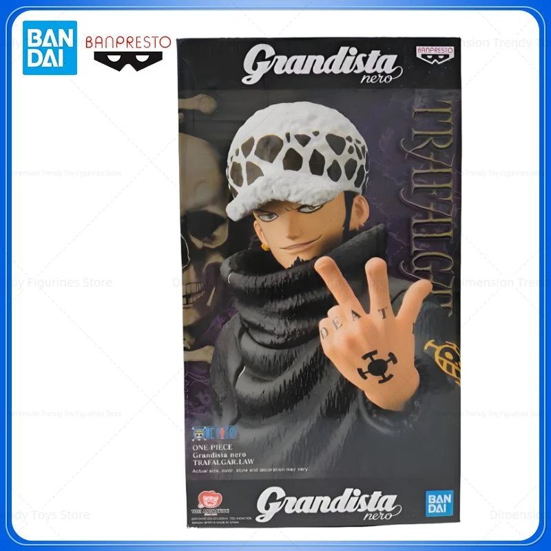 

Bandai In Stock Banpresto Original Grandista Anime One Piece Trafalgar D Water Law Action Figure Model Toy Gifts DT