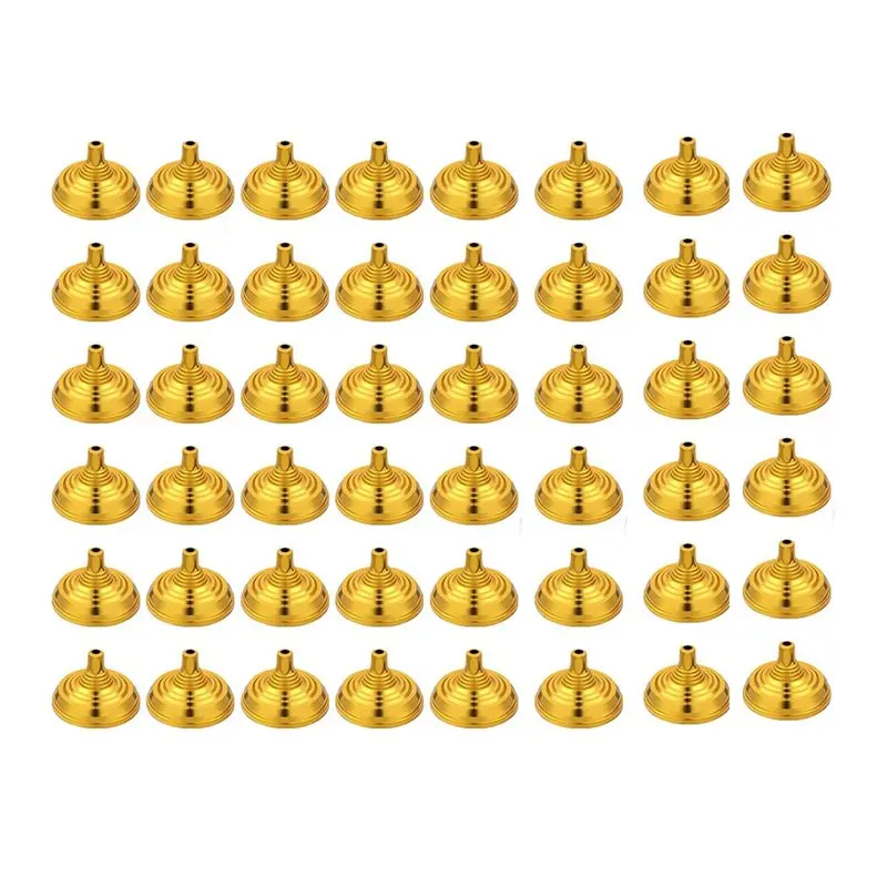48 Pcs Mini Tabletop Flag Stand Holder 4 X 6 Inch Small Flag Base for Table Desktop Party Office Desk Centerpiece Gold