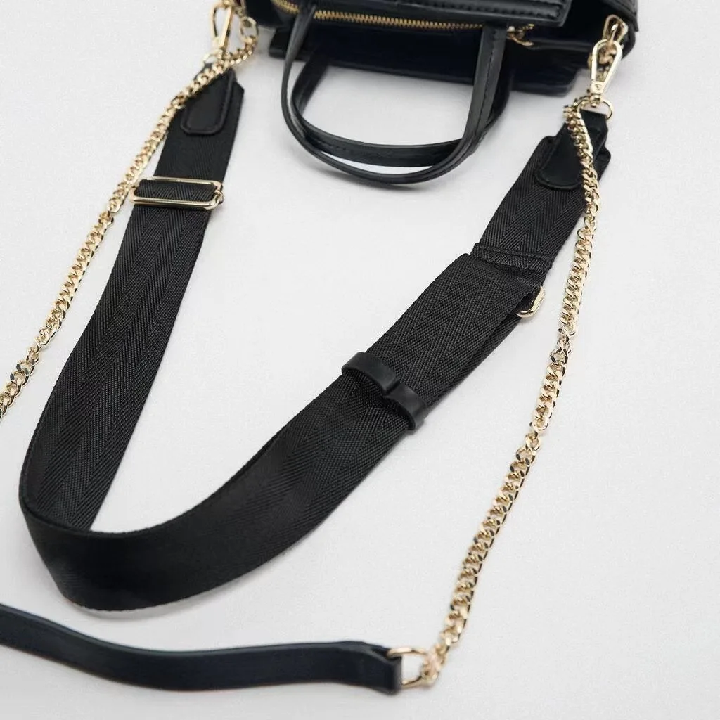 2022 New Fashion Trendy Chain Messenger Bag Handbag Fashion Square Bag High Quality Ladies Textured Crossbody Shoulder Bag