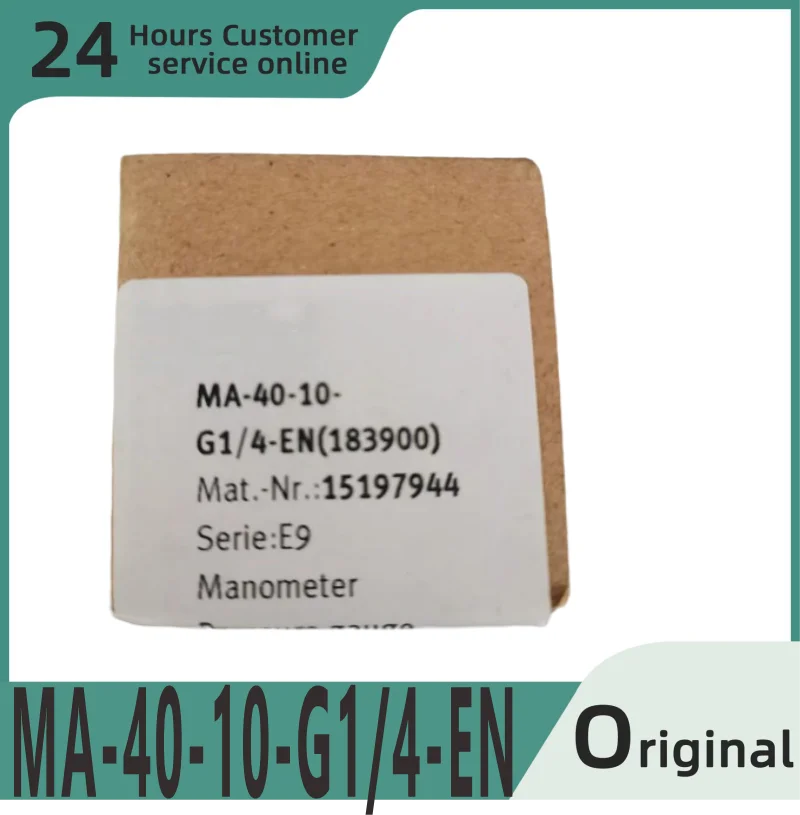 

MA-40-10-G1/4-EN(183900) 15197944 Совершенно новый оригинальный манометр Φ/4-EN (183900) 15197944