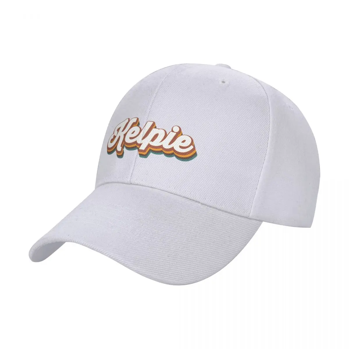 Kelpie - Australian Kelpie Retro Baseball Cap dad hat black Hats Woman Men's