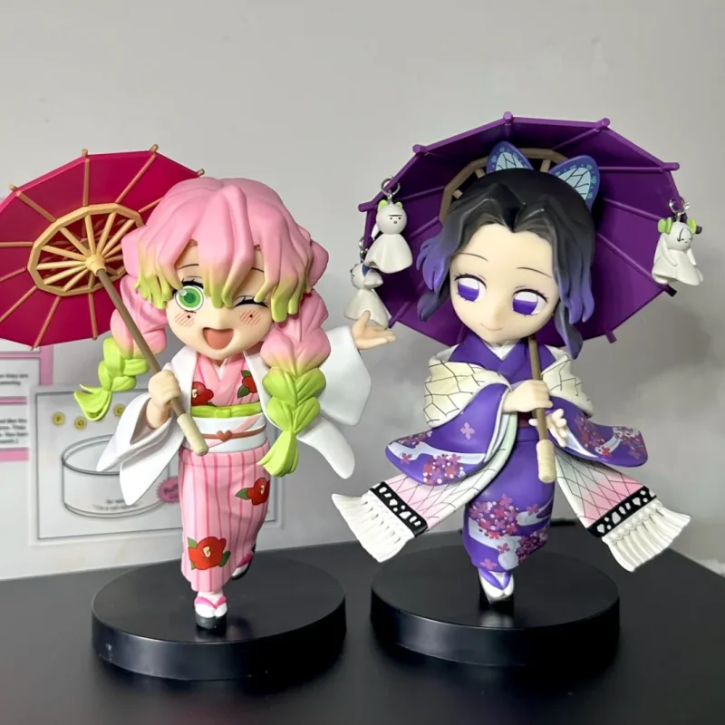 

Demon Slayer Blind Box Figure - Plum Rain Series Featuring Kochou Shinobu Tomioka Giyuu Mitsuri - Mystery Collectible Toy Gift