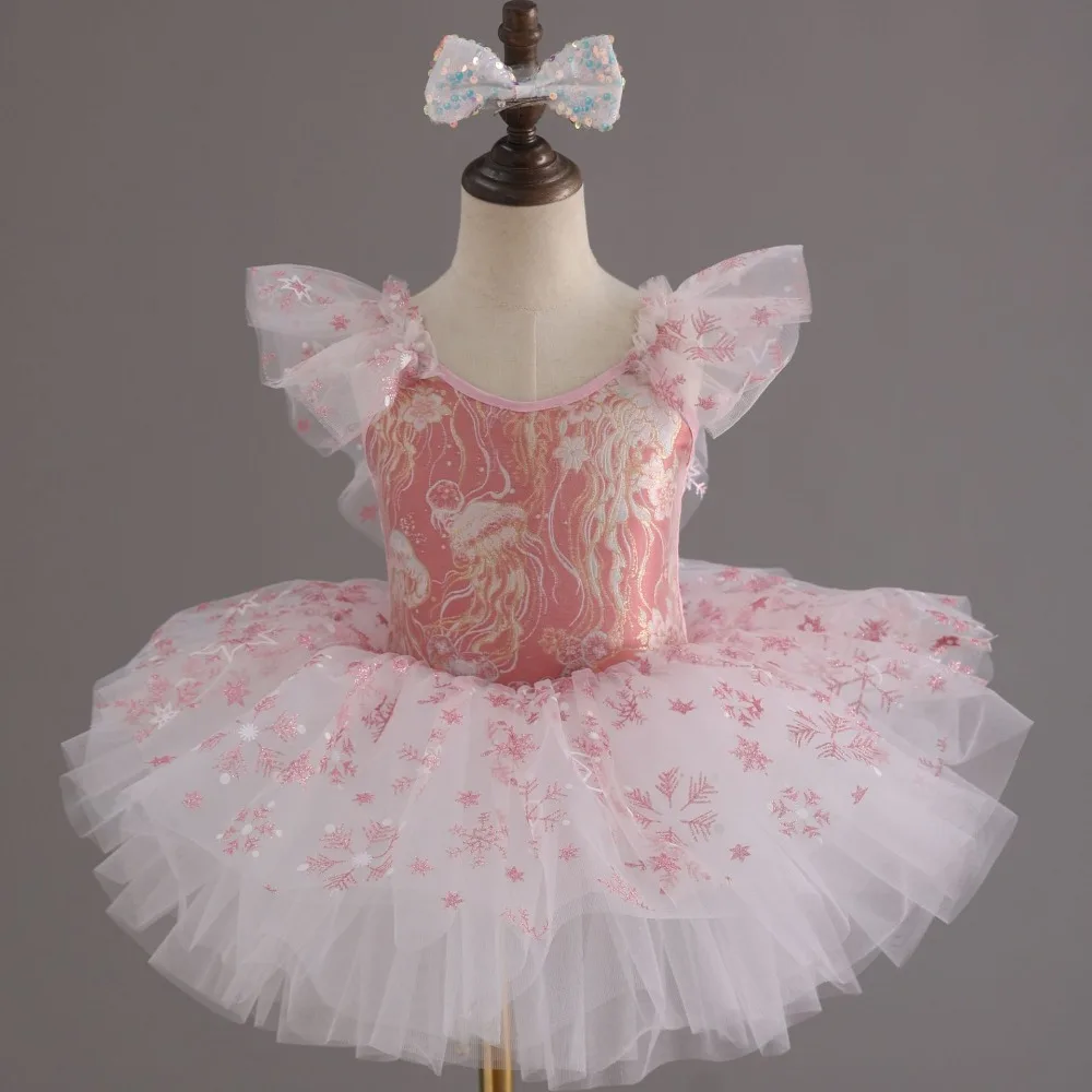 

Summer Ballet Children's Day Girl Ballet Dance Dress Tutu Baby Outfit Performance Kids Clothes Princess Girls Dresses Vestidos