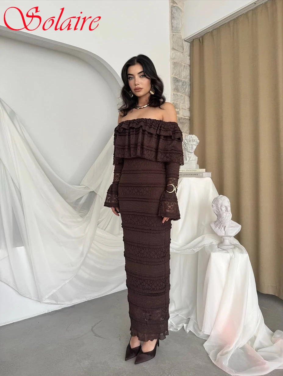 

Элегантное вечернее платье с прямым вырезом лодочкой и рукавами по индивидуальному заказу, нежные платья для особых случаев, современное модное вечернее платье