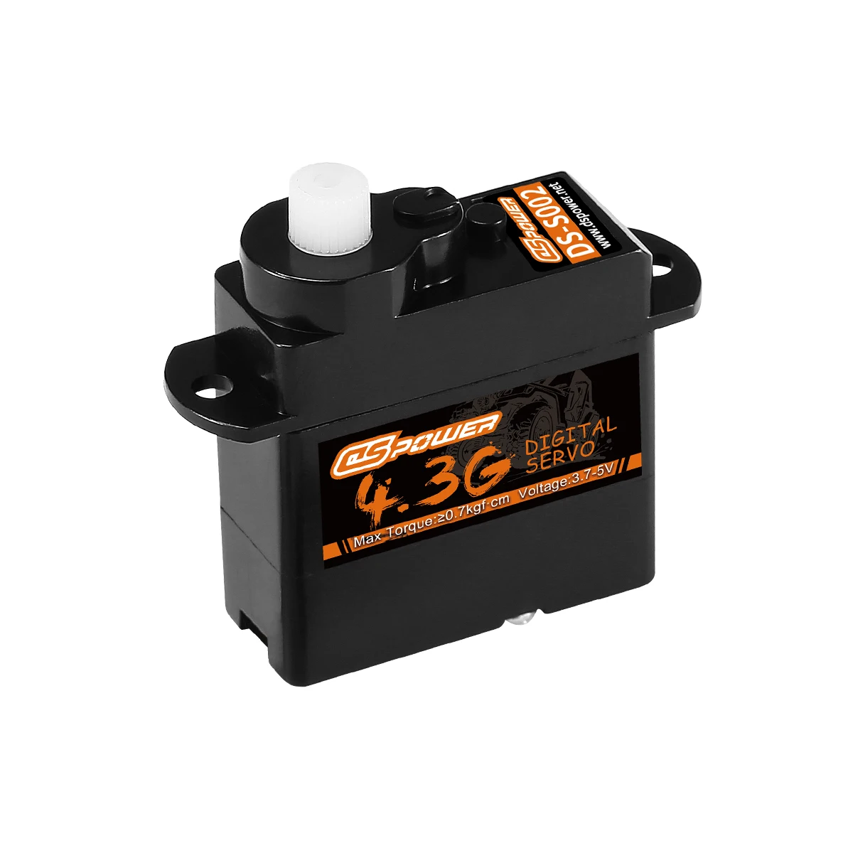 DSpower – mini Servo numérique 2g 3.7g 4.3g 5g 6g 8g Micro pour F949S K110S vol intérieur avion RC voiture hélicoptère RC bateau