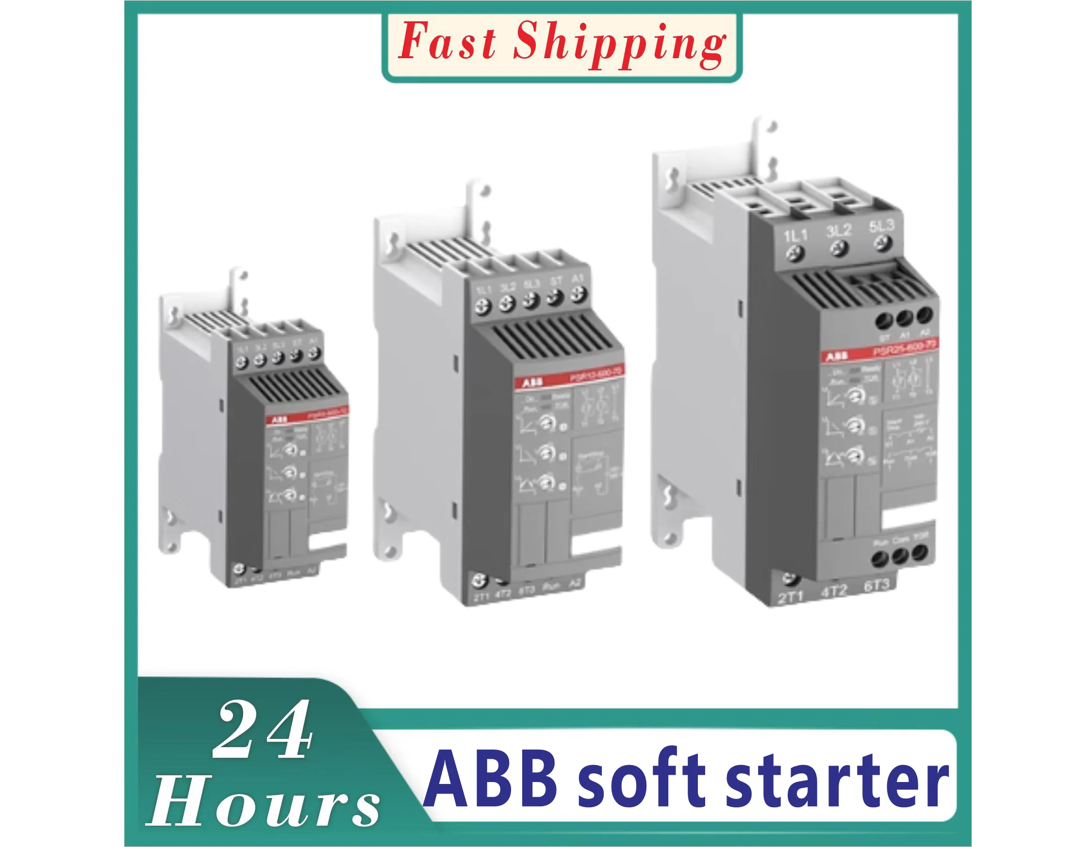 PSR3-600-11 PSR6-600-11 PSR9-600-11 PSR12-600-11 PSR16-600-11 PSR25-600-11 PSR30-600-11  ABB soft starter brand new and original