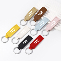 New R Logo Emblem Car Key Chain Ring Pendant Holder For Volkswagen VW Polo MK8 Passat Tiguan CC Golf R Auto Keychain Accessories