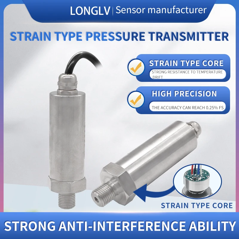 

LONGLV PTL501 strain gauge pressure transmitter