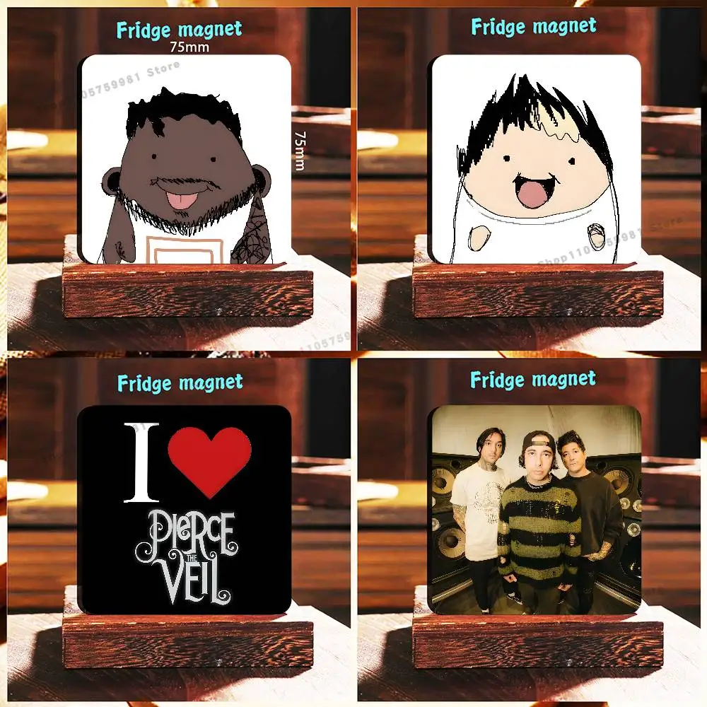 Rock Band P-Pierce The V-Veil Refrigerator Magnets the Perfect Choice for Home Create Warm Cozy Home Decor Gifts